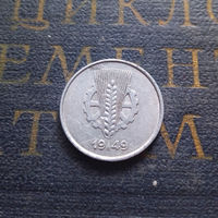 1 пфенниг 1949 (А) Германия ГДР #01