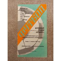 СССР юн - Румыния юн 1979