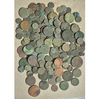 Большой лот царской меди и не только, без мин. цены не с рубля.