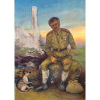 Багрянцев;картон/масло;37/53см