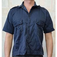 Мужская рубашка с коротким рукавом XL