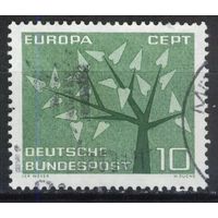 ГЕРМАНИЯ, ФРГ - 1962 [Mi. 383]  Гашеная (DE03)
