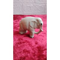 КОЛЛЕКЦИОННАЯ ФАРФОРОВАЯ СТАТУЭТКА СЛОН ГЕРМАНИЯ РАННЯЯ ОРИГИНАЛ . Распродажа Коллекции ! Экспресс  Аукцион  с рубля без МПЦ и прочего .Много лотов в продаже .