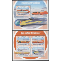 Джибути 2018   Мотоциклы BL+KB   MNH