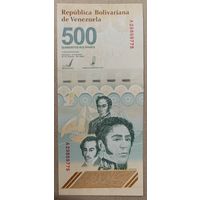 500 боливар 2023 (2024) - Венесуэла - UNC
