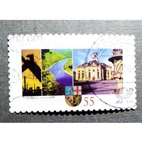 Марка Германия 2007 год 50 лет СААР