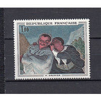 Живопись. Франция 1966. 1 марка. Michel N 1567 (0,5 е).