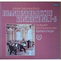 Johann Sebastian Bach, Stuttgarter Kammerorchester, Karl Munchinger – Brandenburgische Konzerte Nr. 1-6 (2LP)