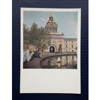 СССР 1962 ДМПК фото Богданова. Будущие моряки. Чистая. Надпечатка индексной сетки. Нечастая!