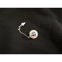 Брошь шатлен 1960 год Стерлинговое серебро Stanley Hostess