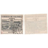 Колумбия 1954-01 654 Airmail - Local Motives из серии 1 марка 10cvs Ricoleta de SanDiego Bogota ()k-036 (m01)