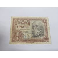 1 песета 1953г, Испания