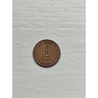 1 цент Тринидад и Тобаго.