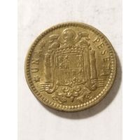 Испания 1 песета 1963