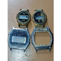 Часы и корпуса от часов Электроника  с 2 руб