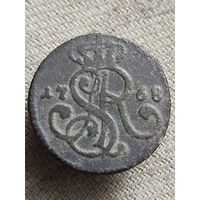 Распродажа - грош 1768г.,Станислав Август Понятовский ,Речь Посполитая