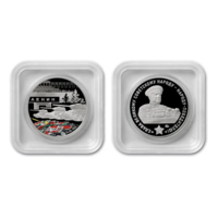 Жетон 80 лет первому параду Победы ММД