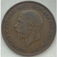 Великобритания 1 пенни 1936 г.