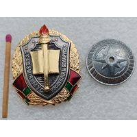 Знак. Академия МВД Республики Беларусь. За отличие. номерной, тяжелый, винт