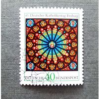 Марка Германия 1989 год День немецких католиков в Фрайбурге