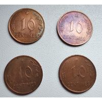 Люксембург 10 сантимов, 1930 6-3-1*4