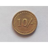 Сомалиленд 10 шиллинг 2002 г. Обезьяна.