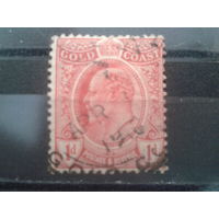 Золотой берег, колония Англии, 1908. Стандарт. Король Эдуард VII