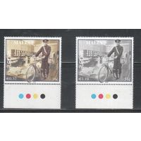 Мальта-2008(Мих.1567-1568)  **  ,     Велосипед, (полная серия)