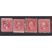 Джордж Вашингтон  Известные  Люди Личности США 1915?-1920? год лот 11 ВНИМАНИЕ!!! Цена за 1-у марку на Ваш выбор