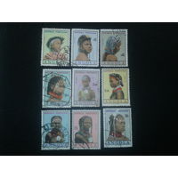 Ангола, колония Португалии, 1961. Женщины Анголы