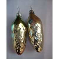 Елочная игрушка шишки