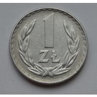 Польша, 1 злотый 1975 г.