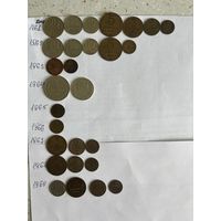Коллекция монет СССР 1961-91 годов.