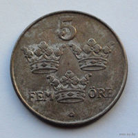 Швеция 5 эре, 1947