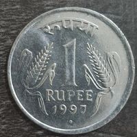 Индия 1 рупи 1997г., Ноида