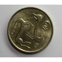 Кипр, 2 цента, 2003 год