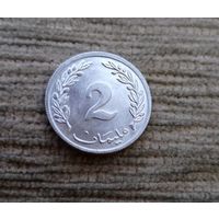 Werty71 Тунис 2 миллима 1960