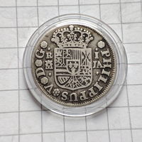 1 реал 1742 года Испания.