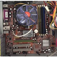Мат.плата Foxconn 6100M2MA-RS2H и Sempron 2800+