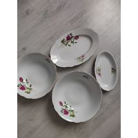 Посуда Чехословакия Богемия