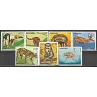Парагвай. Южно-Американская фауна. 1972г. St#2412-18. Серия.