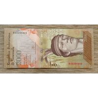 Werty71 Венесуэла 2000 боливаров 2016 UNC банкнота