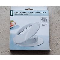 Нож (слайсер) для резки моцареллы, вареных яиц TCM (Tchibo) Германия, диаметр 14 см., новый.