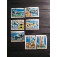 Лаос 1985 г. Космос.