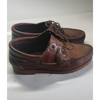 Туфли-мокасины 39.5-40 размер Натуральная кожа.