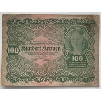 Австрия 100 крон 1922 г.