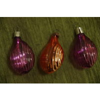 Елочные игрушки   ( 3 шт )   С 43