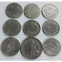 9 крупных монет Китая (КОПИЯ!)