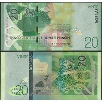 Сан Томе и Принсипи 20 добра образца 2016 года UNC p732