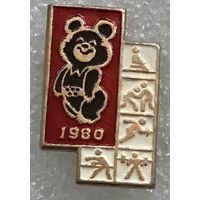 МИШКА ОЛИМПИЙСКИЙ ПИКТОГРАММА МОСКВА-80